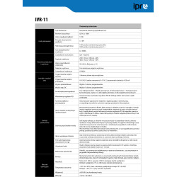 Falownik inwerter IVR-11 400V 17,0A IPRO