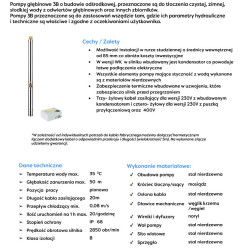 3" 3B36 1,5kW 230V pompa głębinowa OMNIGENA