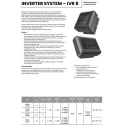 Falownik inwerter IVR-08-020S 230V 11,0A IBO