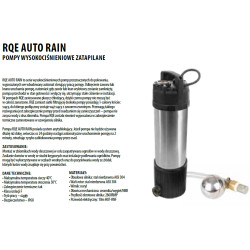 Pompa zatapialna do deszczówki RQE AUTO RAIN-B 230V IPRO