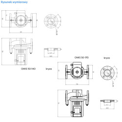 OMIS 50-140/220 pompa obiegowa OMNIGENA