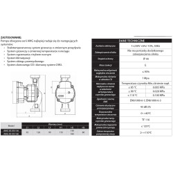 AMG 15-60/130 PWM elektroniczna pompa obiegowa IBO