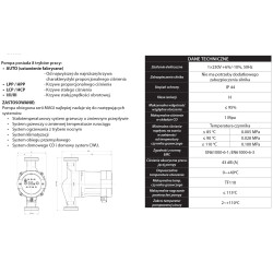 MAGI 2 25-40/180 elektroniczna pompa obiegowa IBO