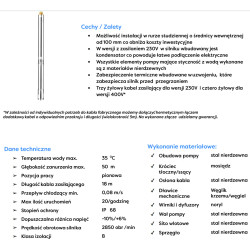 3,5" 3,5SC2/12 230V 24L zestaw głębinowy z falownikiem PCF OMNIGENA