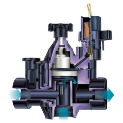 150 PGA 24V AC elektrozawór 1.1/2" z regulacją przepływu Rain Bird