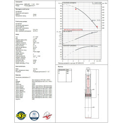 4" GAB 4.08 1,1kW 230V pompa głębinowa HYDRO-VACUUM