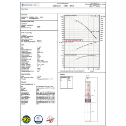 4" GAB 4.24 4,0kW 400V pompa głębinowa HYDRO-VACUUM