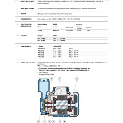 PKS 60 0,37kW 400V pompa hydroforowa PEDROLLO