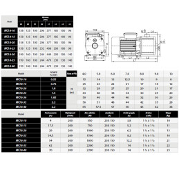 MCI 8-20 1,0kW 230V pompa hydroforowa IPRO