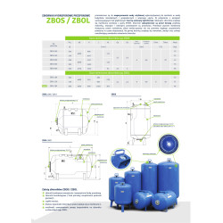 ZBOS1001 1000L 10bar zbiornik hydroforowy pionowy HYDRO-VACUUM