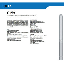 3" 1/27 230V 24L zestaw głębinowy z falownikiem IVR10-015S IPRO