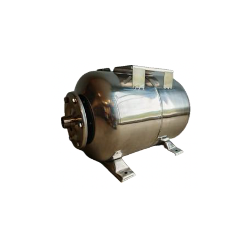 24L Inox 8bar nierdzewny zbiornik hydroforowy poziomy OMNIGENA