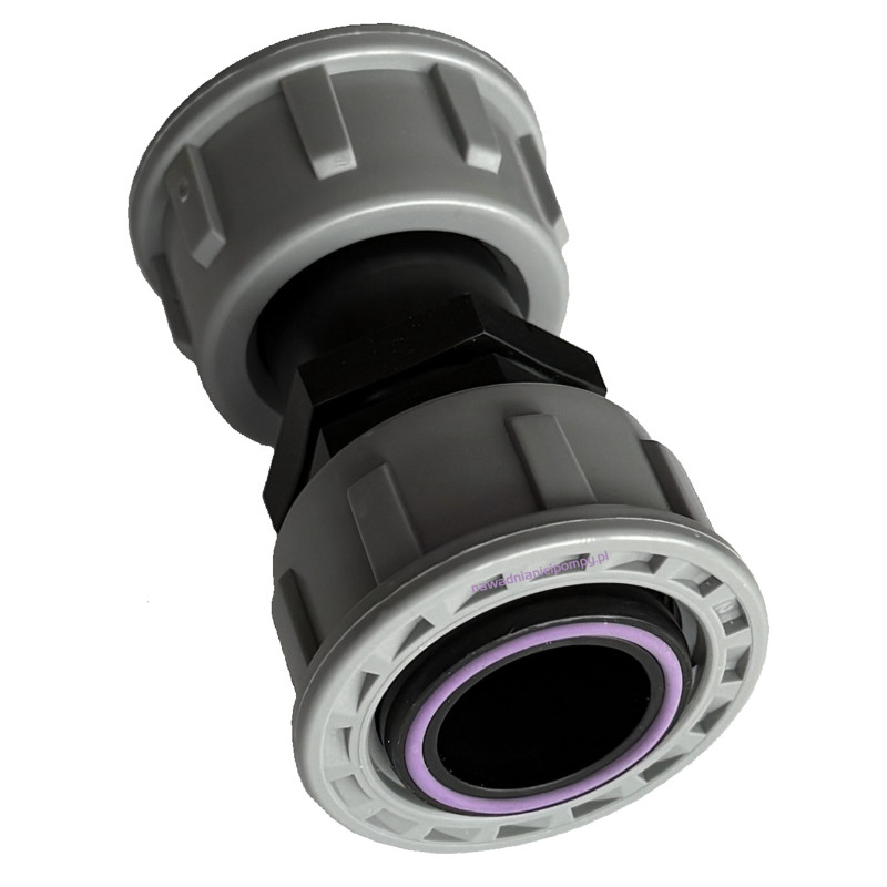 Dwuzłącze swivel POM F-F 1" TAVLIT