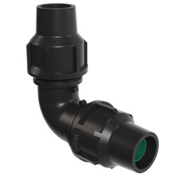 Kolano skręcane QJ-LT 16-16 PN10 Bergo