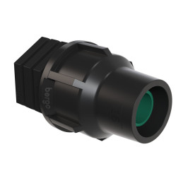 Korek skręcany QJ-LT 16-16 PN10 Bergo