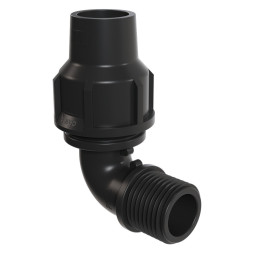 Kolano skręcane gwintowane QJ-LT 16-3/4" PN10 Bergo