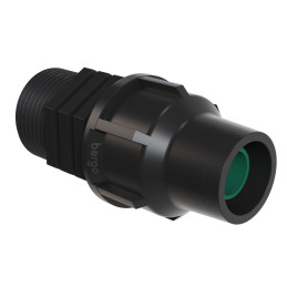 Przelot skręcany gwintowany QJ-LT 16-3/4" PN10 Bergo