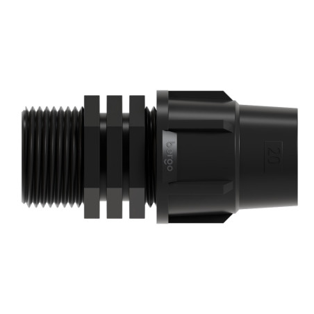Przelot skręcany gwintowany QJ-LT 16-3/4" PN10 Bergo