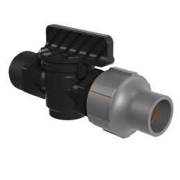 Zawór skręcany QJ-AS 16-3/4" PN10 Bergo