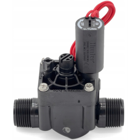 PGV-101-MM-B 1" 24V AC elektrozawór z regulacją przepływu Hunter