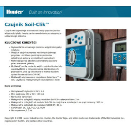 SOIL-CLIK czujnik wilgotności gleby Hunter