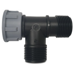 Trójnik swivel POM GZ - GZ - GW  1" TAVLIT