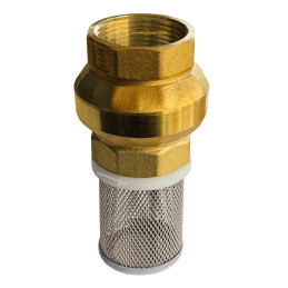 IS zawór zwrotny mosiężny z koszem 1.1/4" 16bar IBO