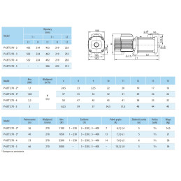 PI-JET 270-5 3,0kW 400V pompa hydroforowa IPRO