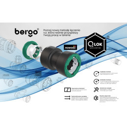 QLOK trójnik redukcja 16 - 20 - 16 BERGO